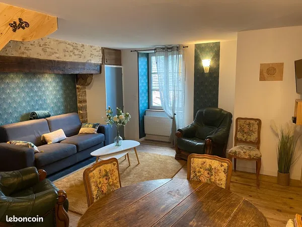 À louer une maison de bourg meublée de 65 m2