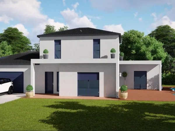 Projet de construction d'une maison 120 m² avec terrain à CRANVES-SALES (74)