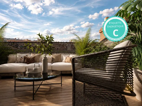 Penthouse 100% restauré 2 terrasses vue Garonne et ascenseur