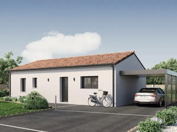 Maison neuve 3 pièces 74 m²
