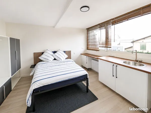 Studio 18m² à 650/mois cc - Route de Launaguet