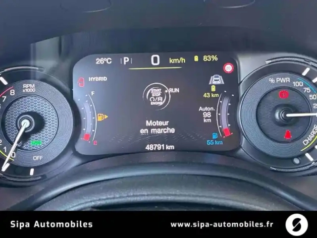 Jeep Renegade 1.3 turbo t4 240 ch phev at6 4xe eawd — photo 27