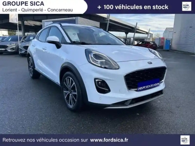 Ford Puma 1.0 flexifuel 125ch s&amp;s mhev titanium — photo 17
