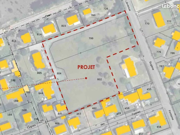 Terrain 390 m² Agon-Coutainville