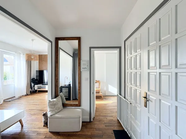 Appartement 2 chambres, 74m², balcon et jardin privatif - Hennebont, rive-droite
