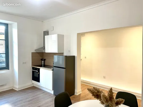 T3 de 50 m2 entièrement rénové, meublé et équipé - Location longue durée
