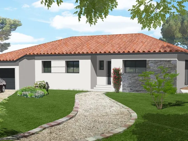 Terrain + maison 100 m²