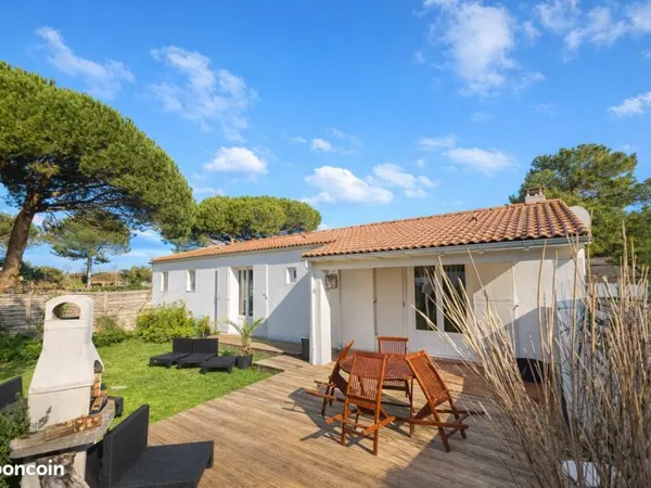 Maison 52 m2 jardin 3 min de la plage à pied