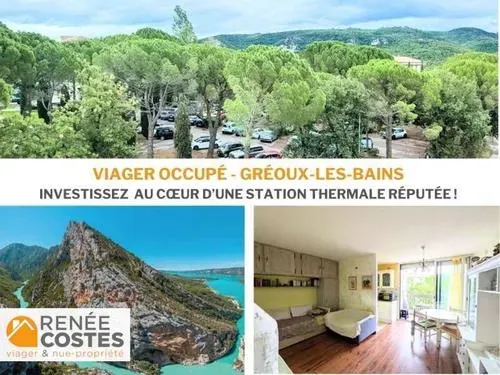 Viager 1 pièce 30 m²