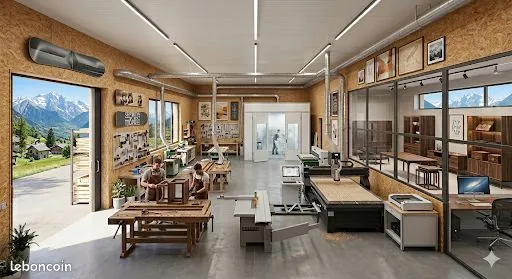 Atelier de menuiserie partagé