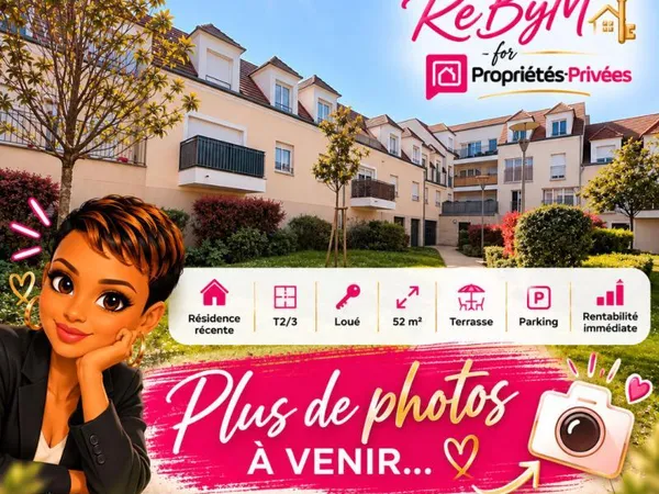 Appartement VENDU LOUE - RENTABILITE IMMEDIATE - Villeneuve La Garenne 2/3 pièce(s) 52 m2