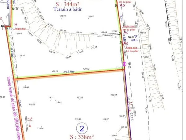 Terrain 340 m² Nîmes