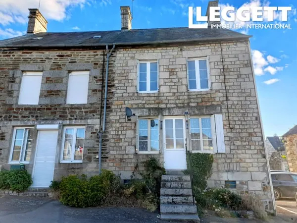 Maison de bourg en pierre prête à habiter ? Rives-d?Andaine (61), proche Bagnoles