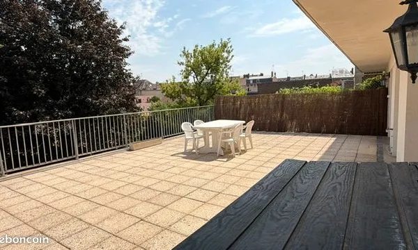Appartement centre, avec terrasse 60m²