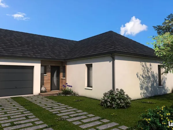 Maison 99.7 m² avec terrain à LEZIGNE (49)