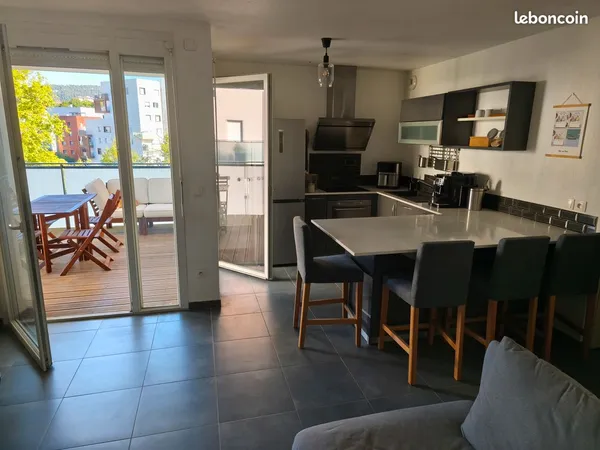 Appartement 2 pièces de 45,58 m2
