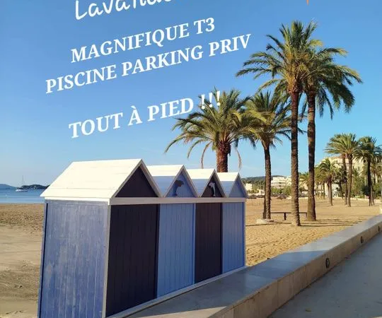 Chambre de 15m2 à louer sur Le Lavandou