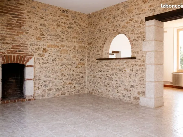 Maison ancienne à rénover. Beaucoup de charme et très beau potentiel. La Flèche F4 - 91,6 m² - Jardi