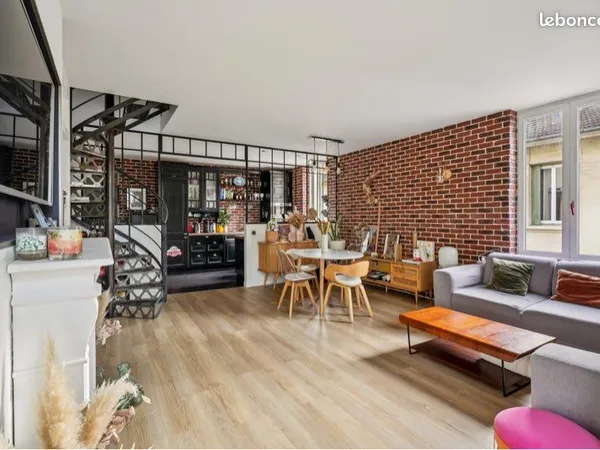 Charmant duplex T2 lumineux Lyon 8eme