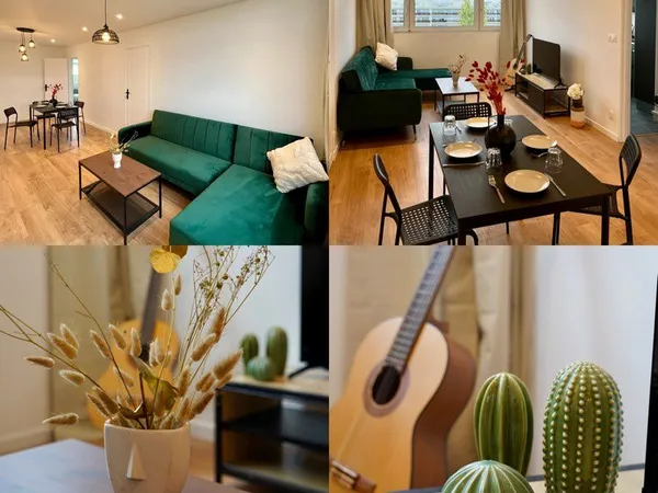 Chambre étudiante dans une colocation