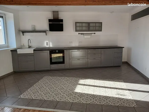 Maison de village 140 m² - 3 chambres - Genilac / La Cula - Garage double - 1 250