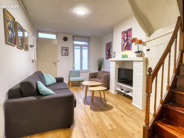 Jolie Amiénoise meublée à St honoré 55 m² - 2 chambres
