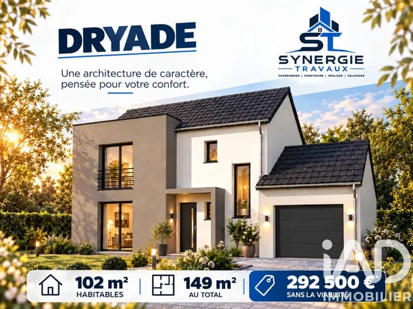 Terrain 880 m²