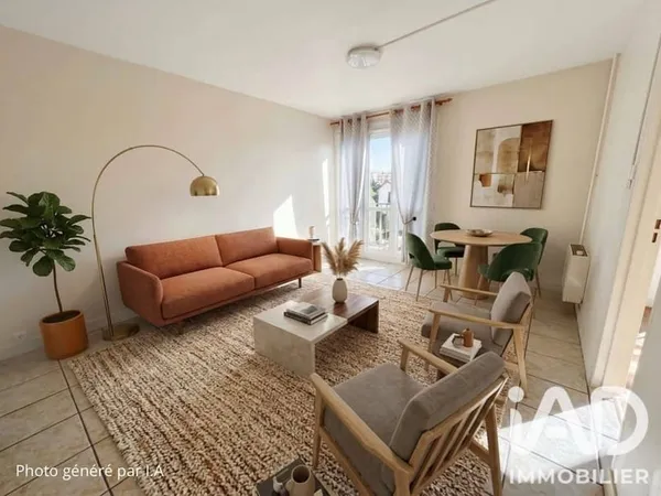 Appartement 2 pièces 50 m²