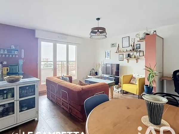 Appartement 2 pièces 43 m²