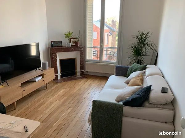 Loue appartement 60m² Gare de Garenne-Colombes - Location meublée 3 pièces