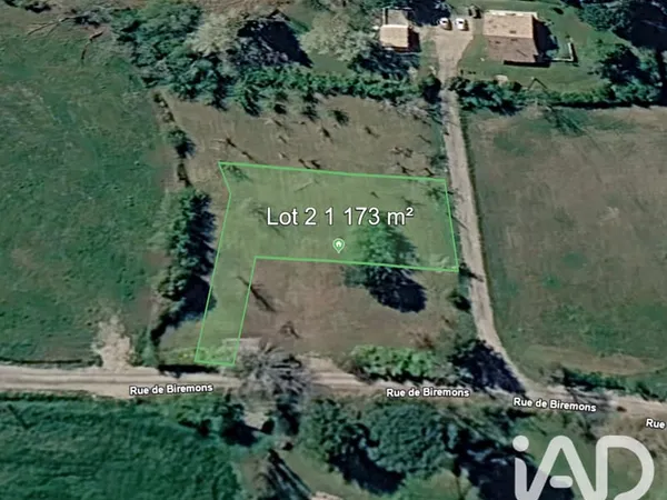 Terrain 1173 m²