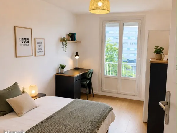 Colocation Appartement Rénové de 92 m² à Rennes Villejean