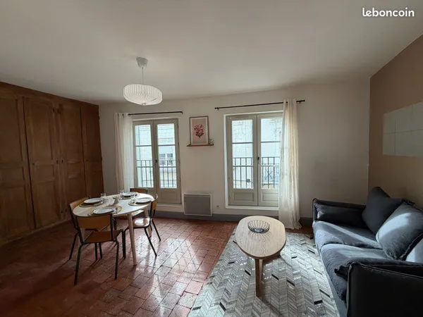 Grand appartement T2 centre-ville