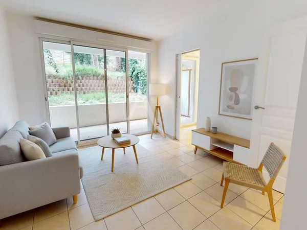 Appartement Montpellier T1 BIS 33 m2, terrasse 10M2 jardin 47m2,