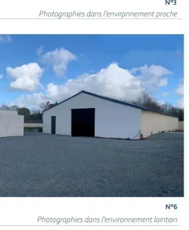 Hangar, location 360 m²
