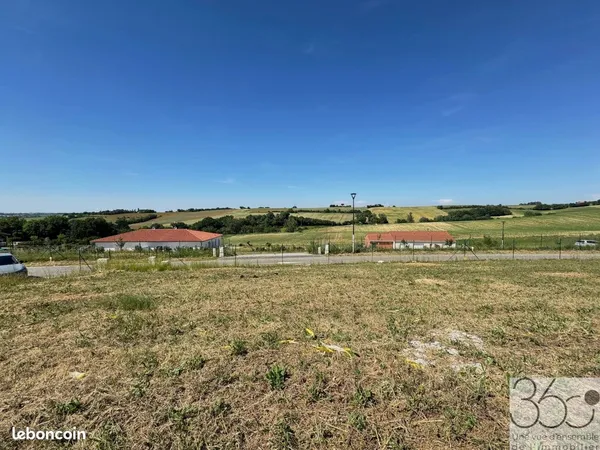 Terrain 844 m² L'Isle-Jourdain