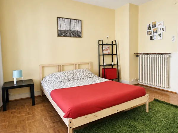 Chambre chaleureuse et spacieuse – 15m²