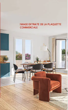Appartement 2 pièces 49 m²