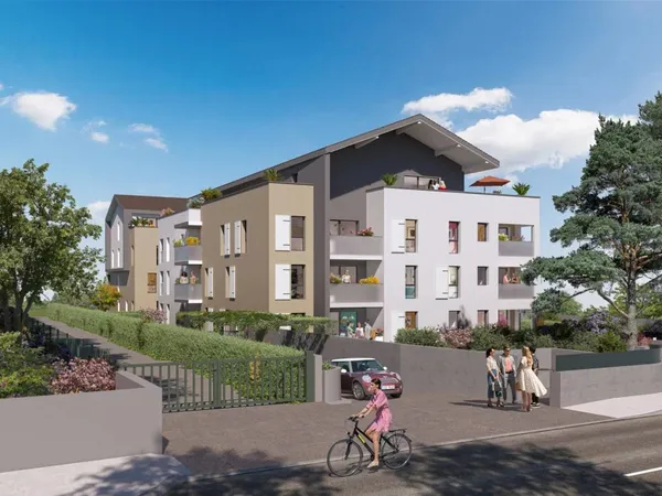 Appartement T3 de 72.05 m² en rez-de-jardin - Thonon Les Bains