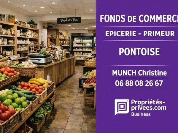 PONTOISE - EPICERIE PRIMEUR, ALIMENTATION