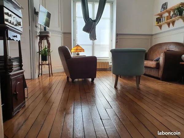 Appartement bourgeois 3 pièces 64 m² - Charme de l'ancien - Meulière - Centre-ville & RER à pied
