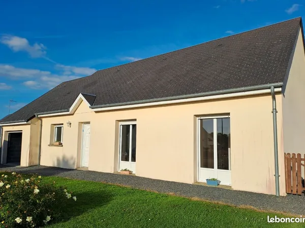 Plain-pied 86m2 proche bourg