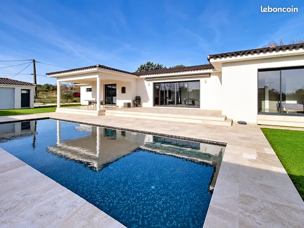 Villa 180m² + 40m² garage