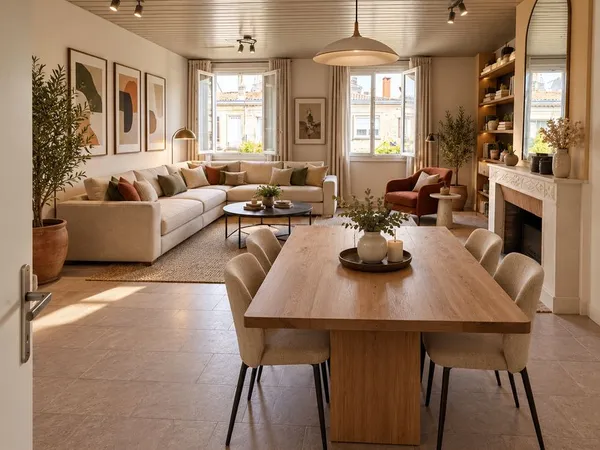 Bordeaux - Appartement à rénover - Aménagement T2 ou T3 possible