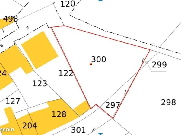 Terrain 564 m² Saulnes