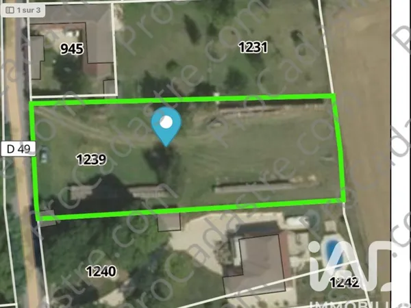 Terrain 2873 m²