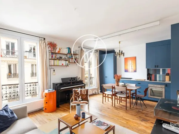 Paris 18e - JULES JOFFRIN / HERMEL - Appartement - 3 pièces - 51,75m² Carrez - 2 chambres