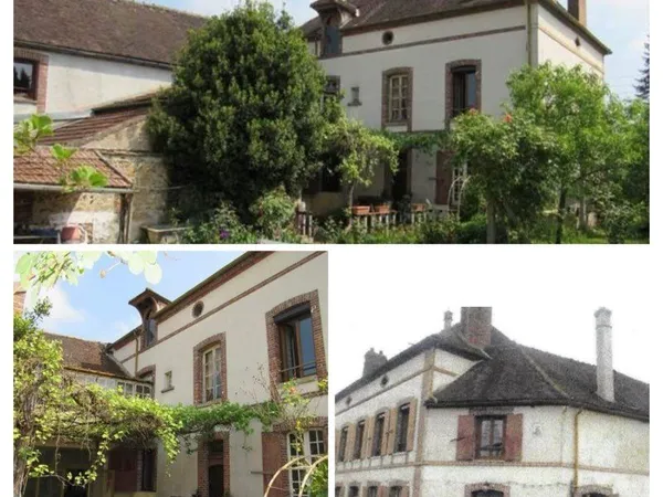 Maison de caractère 9 pièces avec jardin clos - 130 000 Spacieuse maison ancienne de 9 pieces à