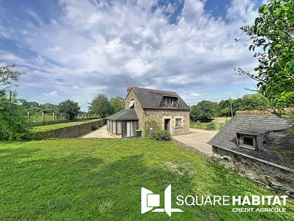ENSEMBLE IMMOBILIER en pierres avec TERRAIN