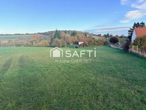Terrain de 1798m² constructible